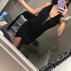 CUTE black dress, barely worn!!